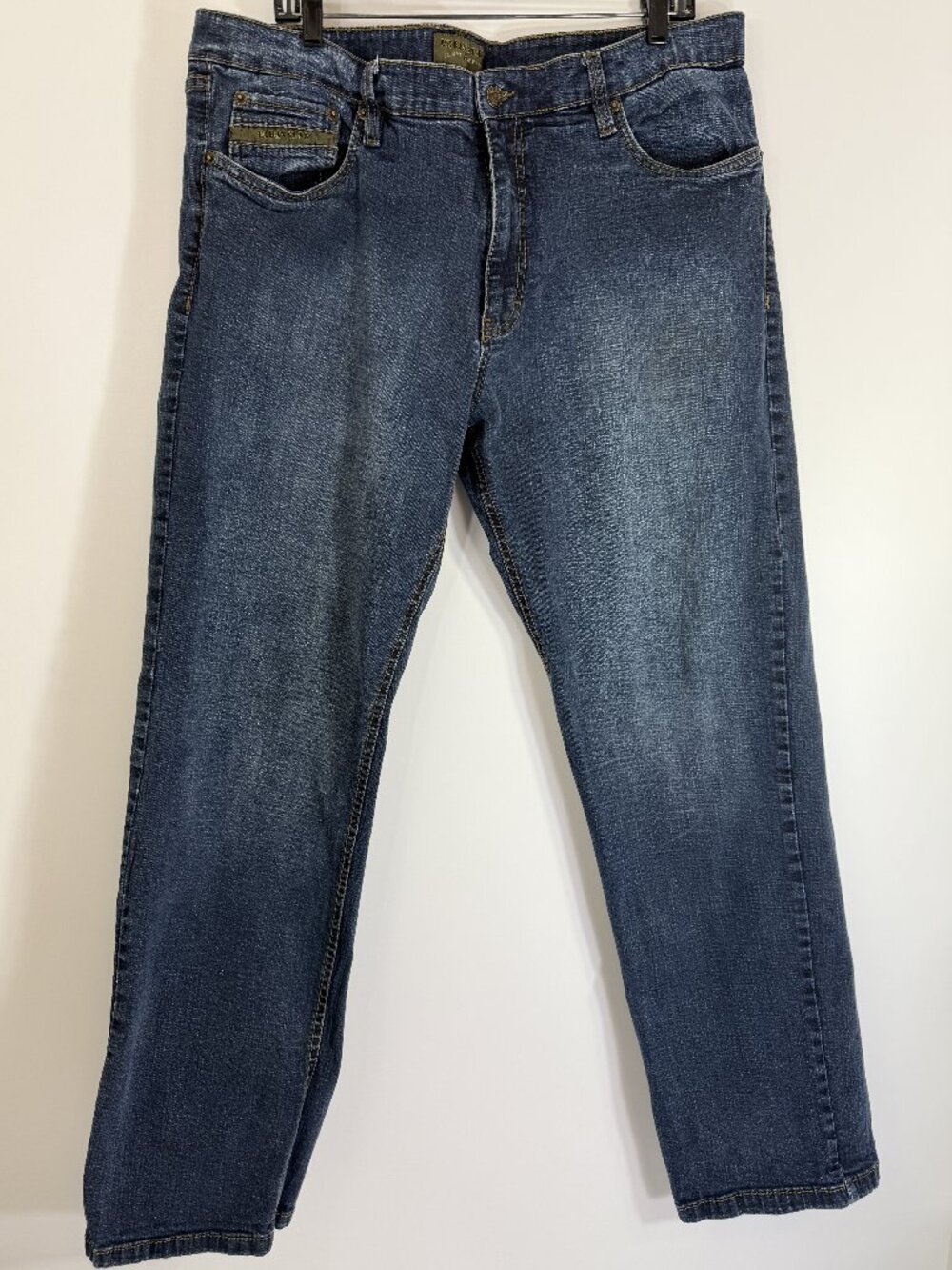 Urban Star Jeans Mens Stretch Classic Fit Blue Jeans Size 40X32